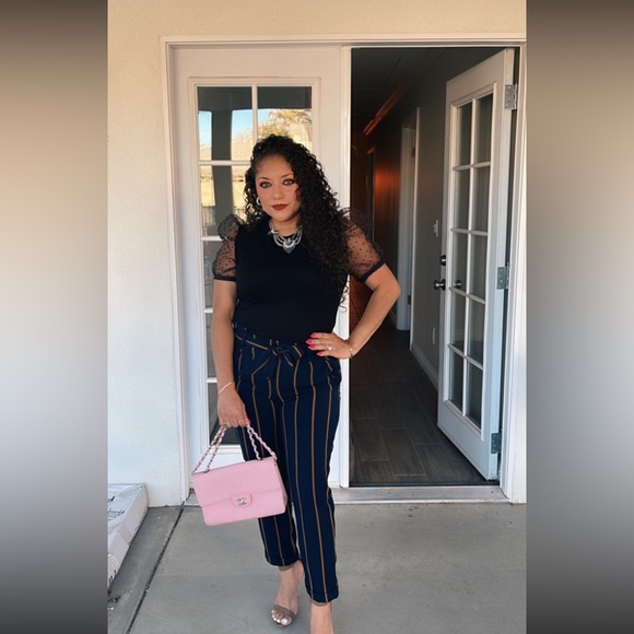 🧡Zara Tie Waist Pants - Picture 5 of 10